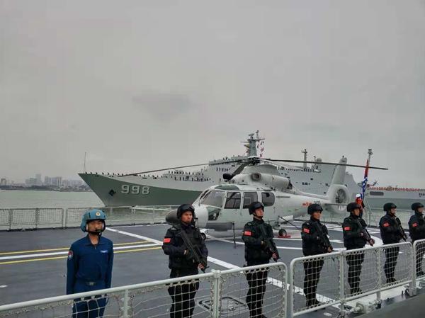 海軍第31批護航編隊啟航 護航10年累計出動100艘次艦艇